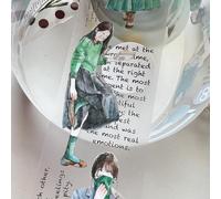 DingDing Vol5-16 End of Song,Original Design Journal Matte PET Tape No Cycling, 2.36 IN x 10.94 YD, DIY Crafts Supplies,Journals Gifts,Junk Journal,Adhesive Stickers Tape