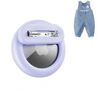 Dingfeiyu Case Hidden for Airtag, Holder Protective Cover for Apple AirTag, Wearable GPS Tracker Cases for Child, Elderly, Pets Collar, Clothes, Backpacks