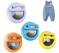 Dingfeiyu Case Hidden for Airtag, Holder Protective Cover for Apple AirTag, Wearable GPS Tracker Cases for Child, Elderly, Pets Collar, Clothes, Backpacks
