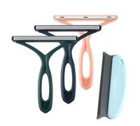 DINGFENG 4 Pieces Carpet Rake For Pet Hair Removal, Removal Dog Hair Carpet Scraper, Silicone Cat Hair Fluff Cleaning Tool, Portable Carpet Comb Rake For Cleaning Sofa Dust Carpet Furniture Lint