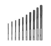 DingGreat 10Pcs H7 Straight Flute Machine Reamers Set, HSS Cutting Milling Reamers 3/4/5/6/7/8/9/10/11/12 mm
