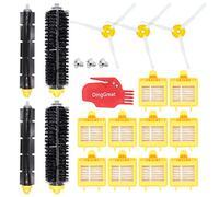 DingGreat Accessory for iRobot Roomba 700 Series 760 770 780 790 Vacuum Cleaner Replacement Part Spare Brushes Kit with 10 Filters 3 Side Brushes 2 Bristle Brushes 2 Flexible Beater Brushes