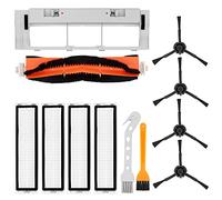 DingGreat Accessory Kit for Xiaomi Mijia Dreame D9 / Dreame L10 pro Robot Vacuum Cleaner Replacement Parts Pack of 1 Main Brush, 4 HEPA Filter, 4 Side Brush