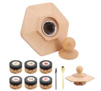 DingGreat Cocktail Smoker Kit - Enhance the Flavors of Whiskey, Cocktails, and More with 6 Wood Chips, Torch, and Accessories