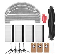 DingGreat Replacement Parts for Proscenic M8 PRO Robot Vacuum Cleaner, Accessory Kit Pack of 1 Main Brush, 4 Side Brush, 4 Filter, 3 Mop Cloth, 3 Dust Bag