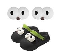 dinghaole 2 Pcs Big Eyes Shoe Charms, Shoe Charms for Kids, Cartoon Shoe Charms for Croc Charms, DIY Decorative Shoe Charms Gifts For Teens Boys Girls, Women Girls Birthday Christmas Party Gifts