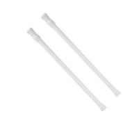 Dinghaole 2PCS Tension Rods For Curtains 30-50cm - Adjustable No Drill Curtain Rods, Extendable Tension Poles For Sheers, Drapes, Window Treatments