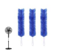 dinghaole 3 Pcs Fan Cleaning Brush, Bendable & Flexible Fan Dust brush, Cleaning Brush Cobweb Duster Set, Efficient Dust Removal Tool for Home Use for Ceiling fan Air Vents Curtains Cars Box