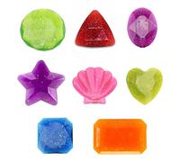 dinghaole 8 Pcs Gem Swimming Pool Toys, Pool Toys Sinking Dive Gem, Water Fun pool Games, Colorful Big pool Sinking Diving Gems Precious Crystals Treasure for Swimming Training Bath Water Games