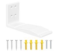 Dinghosen Heavy-duty Metal Speaker Mount for Sonos Era 300 Wall Mount Bracket - Space Saving Speaker Wall Mount Shelf Compatible with Sonos Era 300 Mount for Better Sound, White