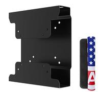 Dinghosen Mini PC VESA Mount for Dell Micro Mount with Mouse Pad, Install on Monitor Arm, for Dell OptiPlex Micro Form Factor Case, for MFF 3040 7080 5070 3000 7060 7090 9020, Wall/VESA/Under Desk