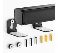 Dinghosen Universal Soundbar Mount Shelf Sound Bar Mounts for Samsung, Sony, LG, Vizio, Bose, Onn and More Soundbar Wall Mount - Sound Bar Mount Under TV