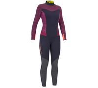 Dinghy 500 Women's Sailing Gbs 3/2 mm Neoprene Wetsuit - Purple/black