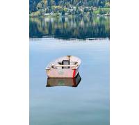 Dinghy on the Bay Notebook - 8.5 x 5.5: Blank Journal for Writing, Sketching, Drawing & Gratitude