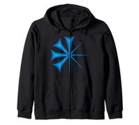 Dingir Sumerian God Zip Hoodie