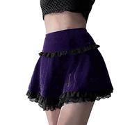 DINGJIUYAN Plaid Mini Skirt,Fairy Grunge Skirt,Black and White Skirt,Black Goth Skirt,Denim Skirt y2k,Grunge Skirt,Ladies Skirts,Leather Mini Skirt,Gothic Mini Skirt,Women's Skirts