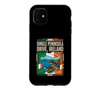 Dingle Peninsula Drive Ireland Flag Coastal Travel Art Case for iPhone 11