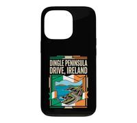 Dingle Peninsula Drive Ireland Flag Coastal Travel Art Case for iPhone 13 Pro