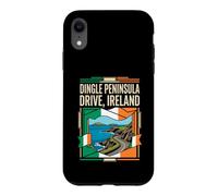 Dingle Peninsula Drive Ireland Flag Coastal Travel Art Case for iPhone XR