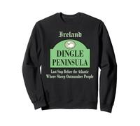 Dingle Peninsula Ireland Sheep Pub Sign Design Souvenir Sweatshirt