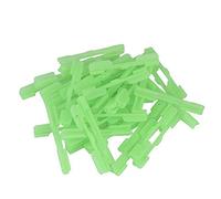 Dingln Light Stick Clip,40 PCS Light Stick Clip On Holder Fit Rod Tip Night Fishing Fluorescent Glow Sticks (L)