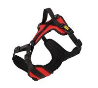 Dingo Active London Dog Harness Padded Black Red Adjustable Pressure-free with Handle Front Clip Dog Harness for Dogs S 14941