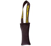 Dingo Agility Bite Tug for Dog, Handmade Toy Floating on the Water Black 15604,15 x 8 cm