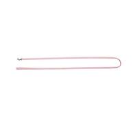 Dingo Basic Leash Made of Leather Imitation Useful for Dogs and Cats Pink 13086