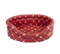 Dingo Bedding for Dog and Cat Comfy Victorian Style Golden and Red 18102