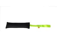 Dingo Bite Tug Agility Bungee Dog Toy Black with Green Handle 15594