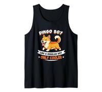 Dingo Boy, Like A Regular Boy Only Cooler - Dingo Dog Tank Top