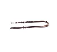 Dingo Brown Natural Leather Leash for Dog Adjustable Long 10242