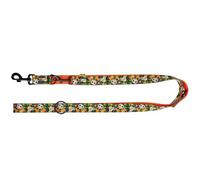 Dingo Chiapas Dog Lead 3.0 x 220 cm Switchable - Adjustable, Durable, Stylish, Eco-Friendly, Colourful Mexican Design, Recycled Material 15359