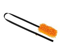 DINGO Dog Toy Mop Chaser with a Long Handle Bite Toy for Tug of War Fun Dog Training Orange 15667
