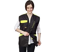 DINGO Dog Training Vest for Sports, Agility, Fetch, Obedience, Waterproof Many Pockets for Carry Toys&Snacks 2-Way Zipper Drawstring Waist Lime Fruit M Size 16405-2