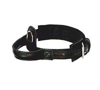 DINGO GEAR 1977 Hero Polypropylene Band Dog Collar Handmade Strong Handle Adjustable S04013, Black, 300 g