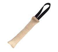 DINGO GEAR Bite Tug with 1 Handle Reinforced for Dog Training and Fun 28 x 4 cm, Jute