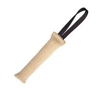 DINGO GEAR Bite Tug with 1 Handle Reinforced for Dog Training and Fun 40 x 6 cm, Jute