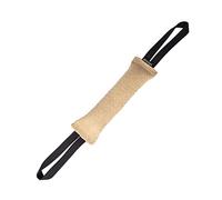 DINGO GEAR Bite Tug with 2 Handles Reinforced for Dog Training and Fun 28 x 6 cm, Jute