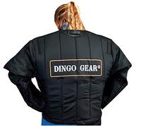 DINGO GEAR Corduroy Jacket for the Dog Training Decoy Light Guard Size XXL S01003, Black