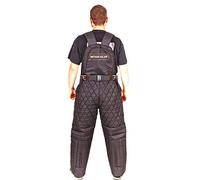 DINGO GEAR Corduroy Trousers for the Dog Training Decoy Light Guard Size L S01006, Black
