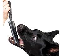 DINGO GEAR Dog Bite Tug Handmade of Black Grain Leather Strong Tug for Bite Training K9 IPO Agility and Just Fun S00232