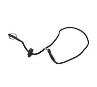 DINGO GEAR Dog Training Collar, Very Thin Strong Cord, with 1 Limiter, Waterproof, Durable, for K9, Military Training, IGP, Agitation, Bite Work, Obedience, Black, L (S04073)