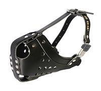DINGO GEAR Dog Training Muzzle for Defence, Training and Service HQ Leather Handmade Lightweight S03031