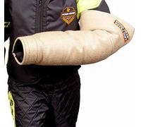 DINGO GEAR Extra Soft Jute Bite Sleeve with Handle and Grip Inside the Bite Guard for IGP, Dog Sports, Young Dog Training, Bite Level 2 - Intermediate (S01957)