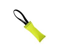 DINGO GEAR Firehose Bite Tug 1 Handle Heavy Duty Toy for K9 IGP Dog Training Sports Play Fetch Bite Work Floating Tug of War to Fire Up Prey Drive Size XL Yellow S00303