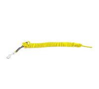 Dingo Gear Floatable Lead for Dog in Work, Fabric Handmade Leash No Handle Waterproof 10.5 m Black and Yellow S03633