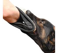 DINGO GEAR Gizmo Bite Wedge for K9, IGP, Dog Sports, Bite Work, Special Forces Training, Universal Sleeve with 3 Holders, Handmade, Natural Jute (S00516)