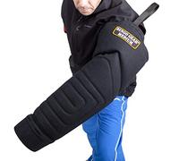 DINGO GEAR Medium Hard Nylcot Bite Sleeve with Handle and Grip Inside the Bite Guard for IGP, K9, Sports, Dog Training, Black, Bite Level 4 - Expert (S01967)