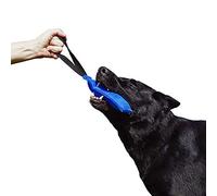 DINGO GEAR Nylcot Bite Tug for Dog Training K9 IGP & Fun, 1 Handle, Blue 20 x 7 cm